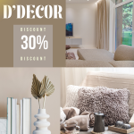 Get up to 30% off on bedding sets and cushions