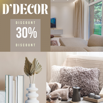 Get up to 30% off on bedding sets and cushions