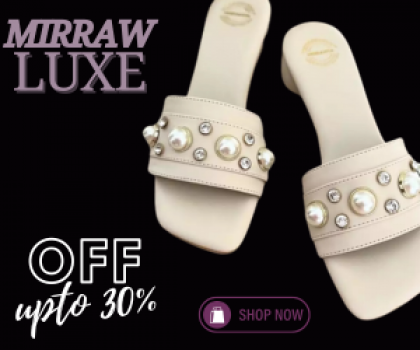 Mirraw luxe heels upto 30% off