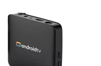 Android 4K Smart TV Box – Allwinner H313 Media Player with 2GB RAM, 16GB Storage, Voice Remote UHD Streaming Support & Ethernet Connectivity Dual Band Connectivity