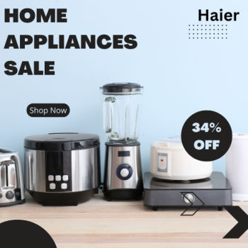get upto 34% off cashback on kitchen appliances