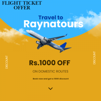 Raynatours - Rs.1000 OFF