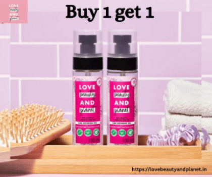 Love beauty and planet – buy 1 get 1
