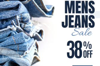 Wrangler Offer 38%off on Mens Jeans