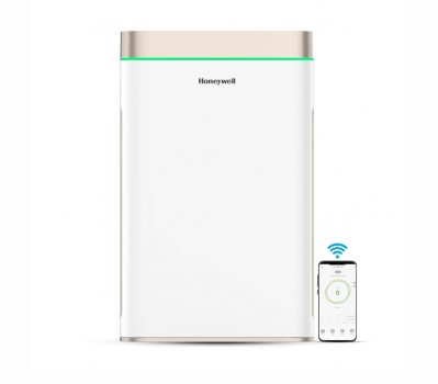 Honeywell Air Purifier For Home,7 Stage Filtration,Covers 1008sq.ft,PM 2.5 Level Display,with WIFI & ALEXA,H13 HEPA & Activated Carbon Filter,Removes 99.99% Pollutants,Micro Allergens-Air Touch U2