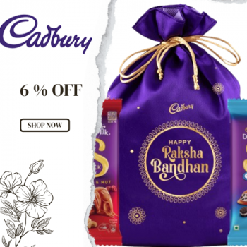 Cadbury gifting- Get upto 6% OFF Cadbury Rakhi Satin Potli
