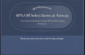 Amway-40% Off Select Items at Amway w/Code