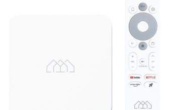 FitSpark MyTV 4K Dolby Audio Google TV Box with Google Assistant Android 12 Voice Remote Chromecast Compatible 2GB DDR-32GB eMMC HDMI1.4 /Ethernet LAN/USB-C/2 x USB-A/3.5mm AV/Optical Audio/MicroSD