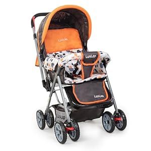 LuvLap Sunshine Baby Stroller/Pram for 0 to 3 Years, New Born/Toddler/Kid, 5 Point Safety Harness best baby prams products