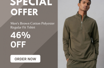 Get flat 46% OFF on Men's Cotton Tshirt