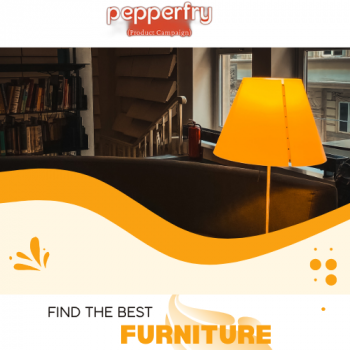 Pepperfry - Get Extra Rs. 1,800 off* and Many Offers