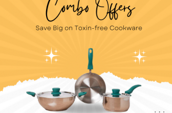 Healthy, toxin-free cookware set combo offers from The Indus Valley