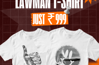 Lawman PG3 : Men’s Navy Relaxed Fit Polo T-Shirt Just ₹999