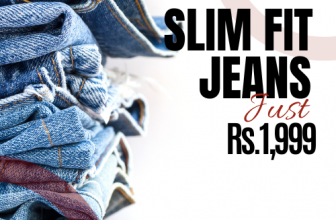 Lawman PG3 : Slim Fit Dark Blue Men’s Jeans Just – Rs.1,999