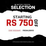 Winter Fresh Selections – Starting At Rs 750