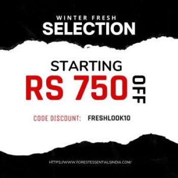 Winter Fresh Selections – Starting At Rs 750