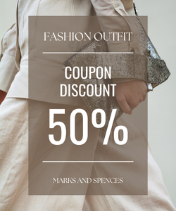 MARKS AND SPENCRES FLAT 50% OFF