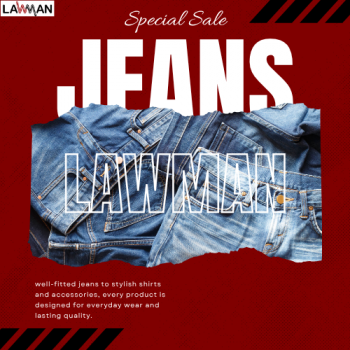 Lawman PG3: Flat 10% Off Men’s Jeans | No Code Needed