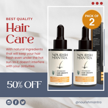 Hair Care: Up to 50% OFF
