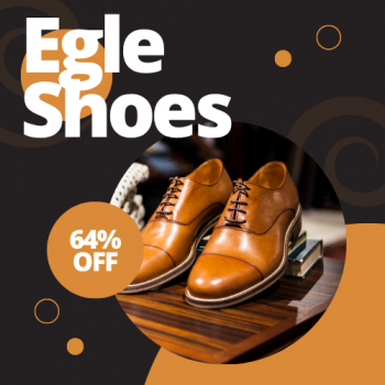 Egle shoes Handcrafted Genuine Leather Anti-Skid Brown Formal Oxford Shoes 64% off