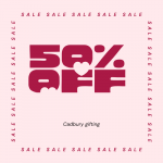 Cadbury -Coupon Codes FLAT 15% OFF