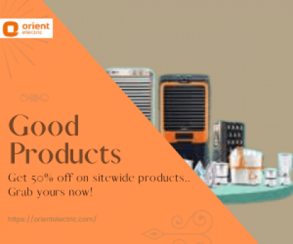Orient Electric Sitewide Offer - Get Up To 50% OFF + Free Shipping