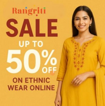 50% off on ethnic wear online