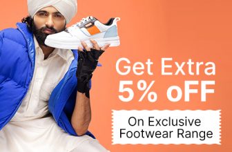 Get Flat 5%off on orders above 499! use code: FLAT5