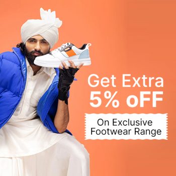 Get Flat 5%off on orders above 499! use code: FLAT5