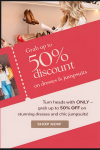 Only India-Grab up to 50% discount on dresses & jumpsuits.