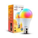 Wipro 9W B22D WiFi LED Smart Bulb with Music Sync Function