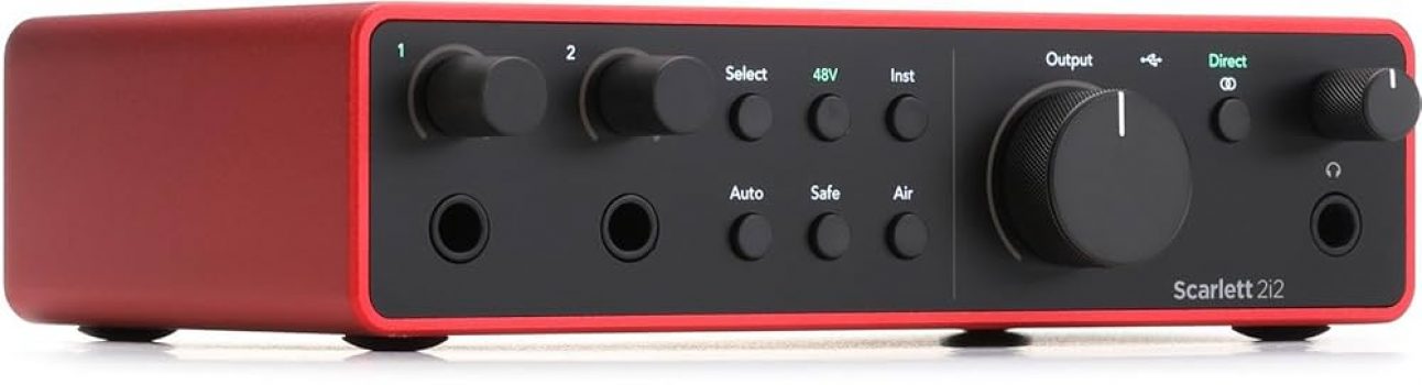 Focusrite Scarlett 2i2 (4th Gen) 35% Off Coupon Code & Discount Updated on Amazon