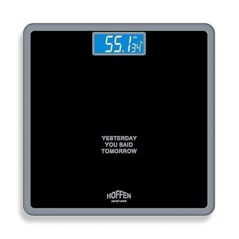 Hoffen Thick Tempered Glass Digital Electronic LCD Personal Body Weight Machine Upto 76% OFF Coupon Code  , & Updated Discount List On Amazon