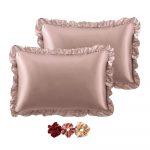 Ruffle Satin Pillowcase for Hair and Skin