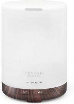 ASAKUKI 300ML Essential Oil Diffuser, Quiet 5-in-1 Premium Humidifier 64% OFF Coupon Code & Updated Discount List On Amazon