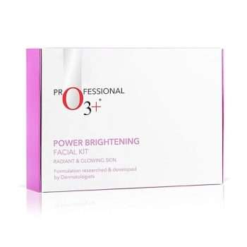 O3+ Power Brightening Facial Kit For Radiant and Glowing Skin ,123gm+40ml 10% OFF Coupon Code