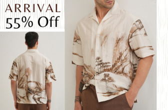 New Arrival Print Shirt at 55% Off.