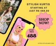 Stylecaret- Stylish Kurtis Starting at Rs 488 on StyleCaret!