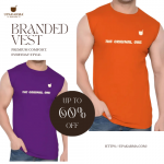 Upakarma Branded Vest – 60% OFF Premium Comfort
