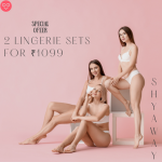 Shyaway - 2 Lingerie Sets For ₹1099!