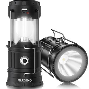 JMADENQ Solar Lantern Flashlights
