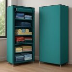 Foldable Cloth Organizer Cupboard