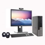 (Renewed) Dell Optiplex 19 Inch All in One Desktop Set