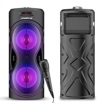 "Krisons Buddy Double Woofer 40W Multi-Media Bluetooth Party Speaker 70% OFF Coupon Code