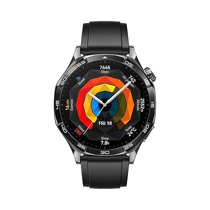 Huawei Watch GT 5 46mm Smartwatch, Up to 14 Days Battery Life, iOS & Android Compatible,Built in Maps