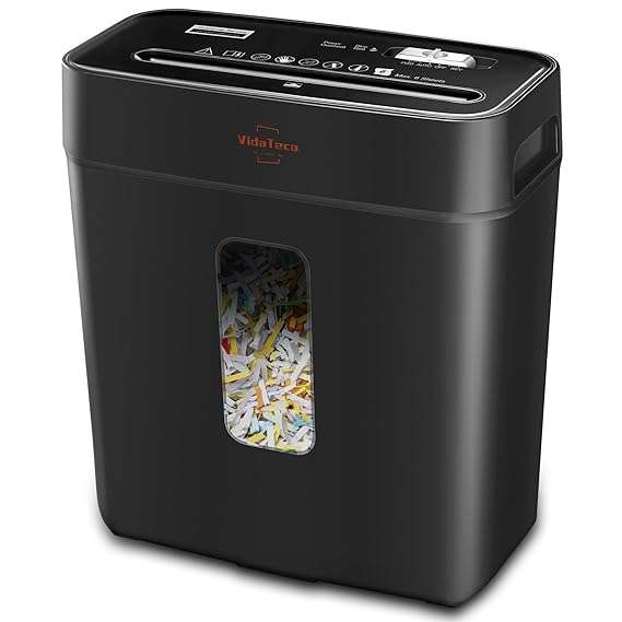 VidaTeco Cross-Cut Shredder 50% OFF Coupon Code