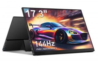 Portable 17.3″ FHD 144Hz HDR Gaming Monitor, Travel Monitor off coupon codes updated discount list on amazon