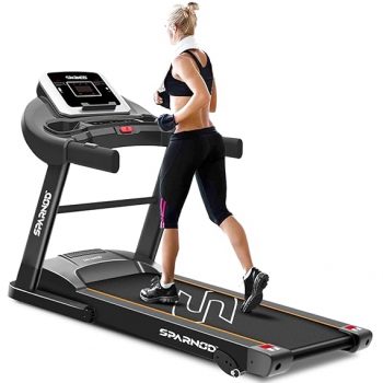 Sparnod Fitness STH-1250 Treadmill 70% OFF Coupon Code