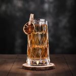 Melbify Leafy Mojito Glasses | Set of 6 | 350 Ml | Highball Mojito Glass | Tall Glasses for Cocktail | Long Cocktail Glass | Unique Liit Cocktail Glass, Transparent