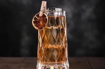 Melbify Leafy Mojito Glasses | Set of 6 | 350 Ml | Highball Mojito Glass | Tall Glasses for Cocktail | Long Cocktail Glass | Unique Liit Cocktail Glass, Transparent